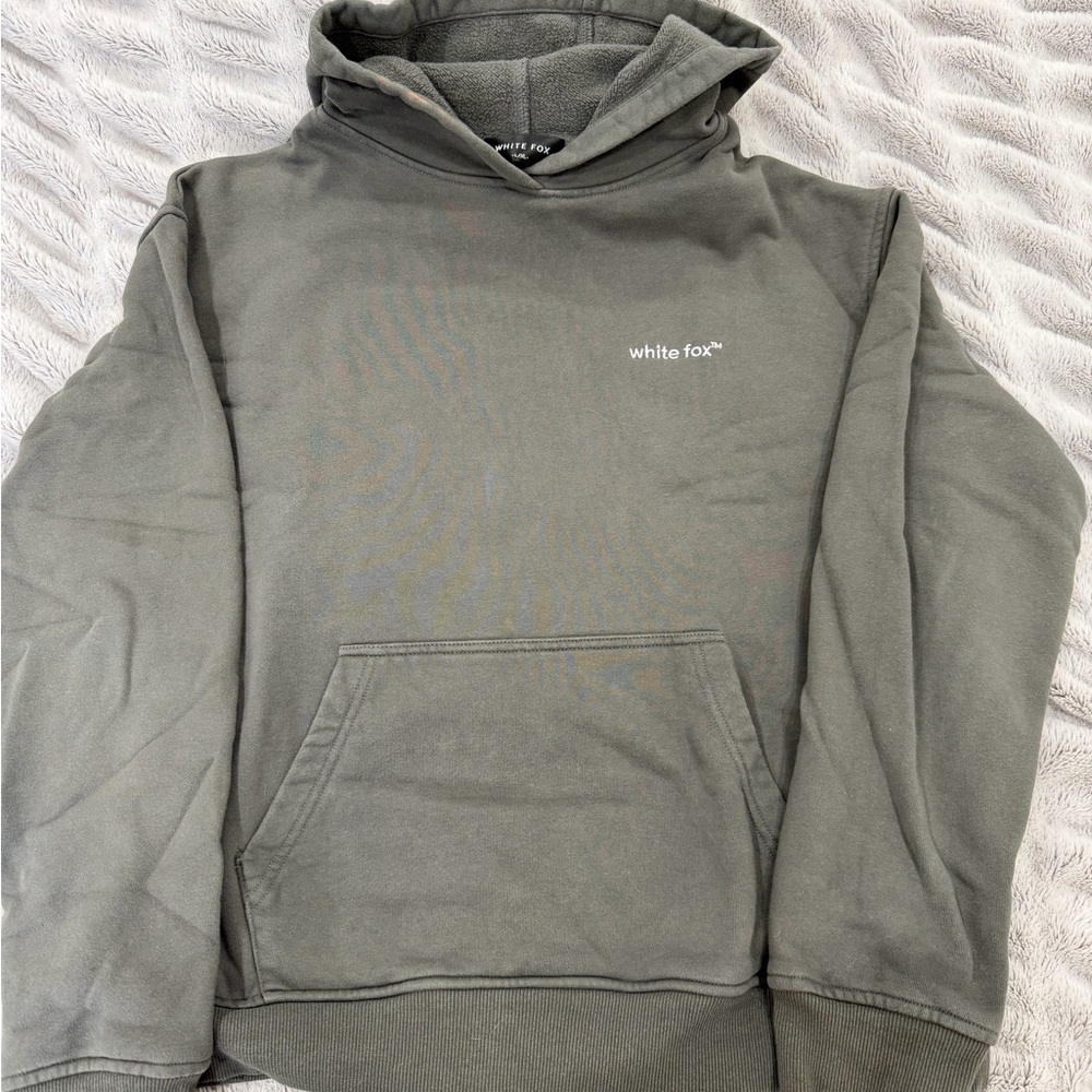 White Fox Boutique Olive Hoodie